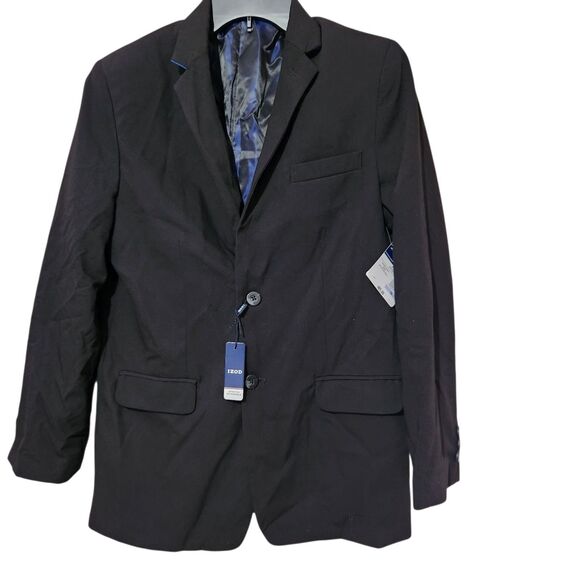 IZOD Other - Izod Blazer for Boys Sizes 18 Black Two Front Buttons Lined